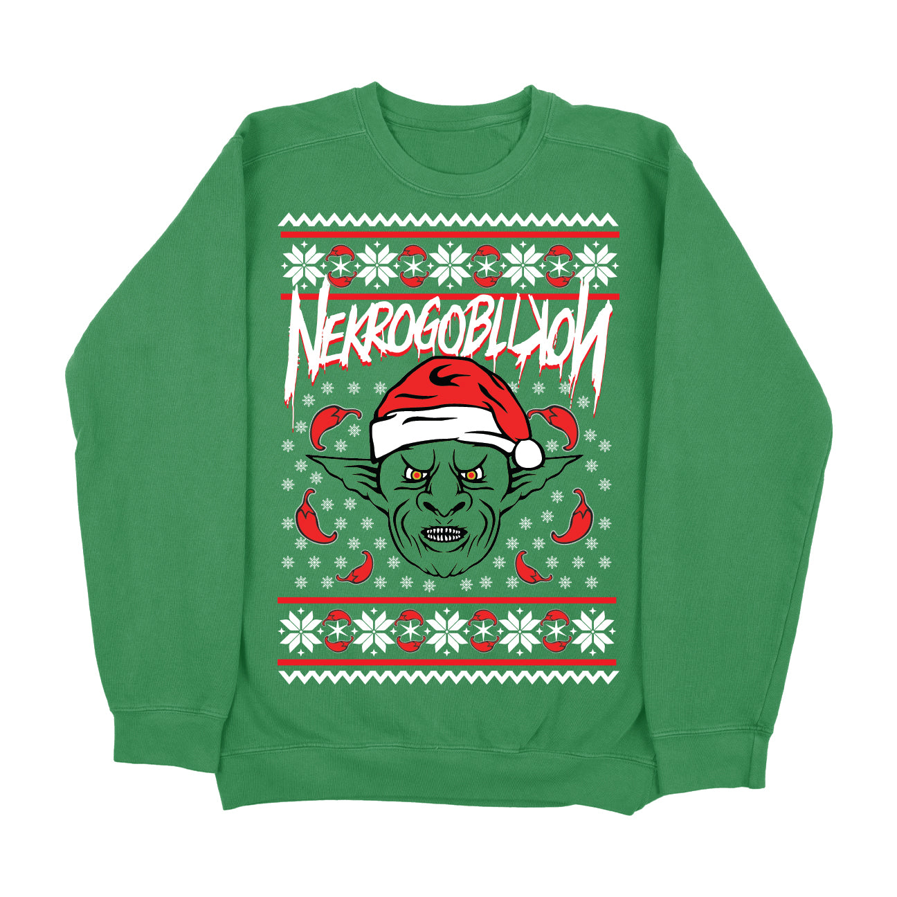 Goblin Holiday Crewneck (Green)