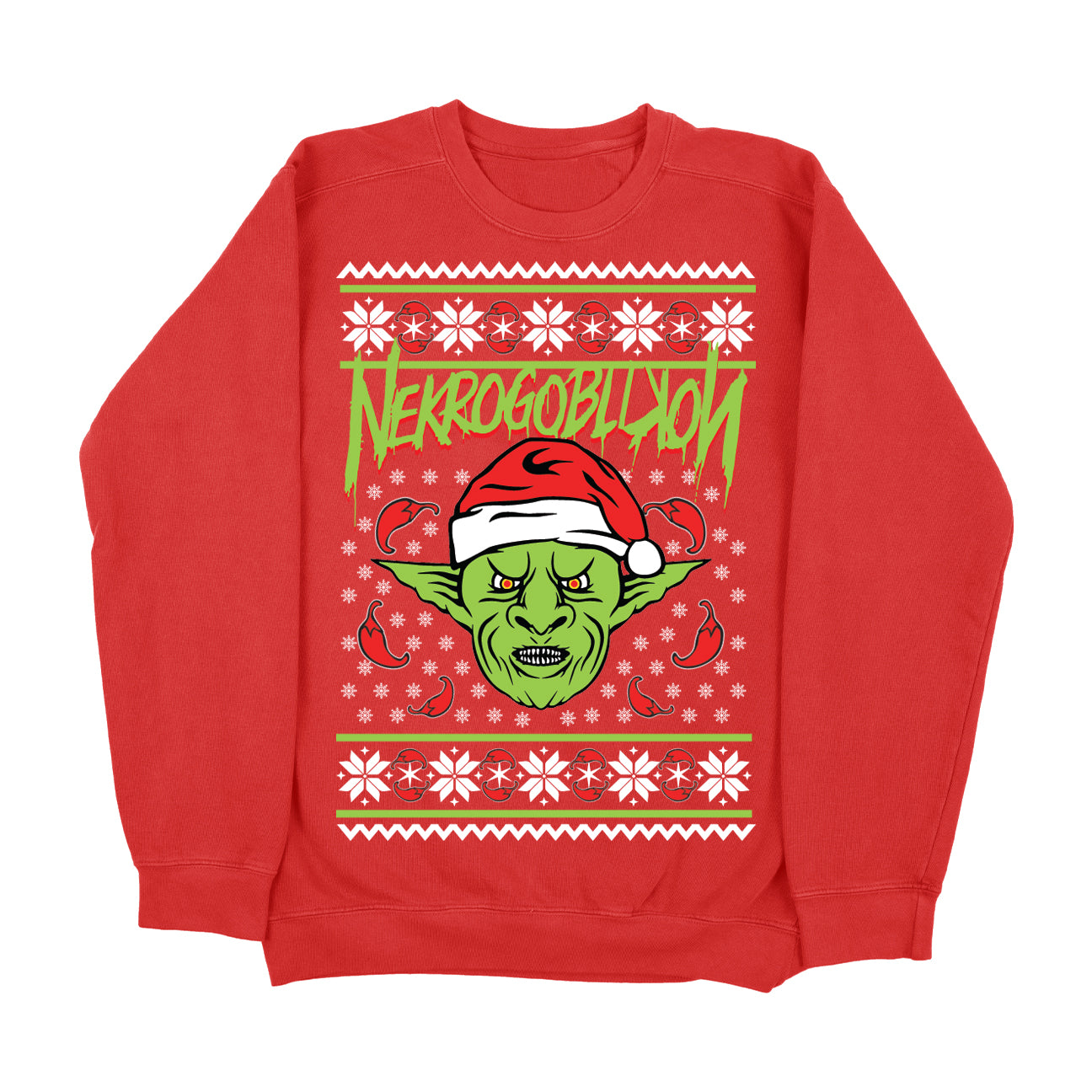 Goblin Holiday Crewneck (Red)