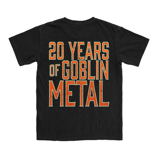 20 Years of Goblin Metal Horror Tee