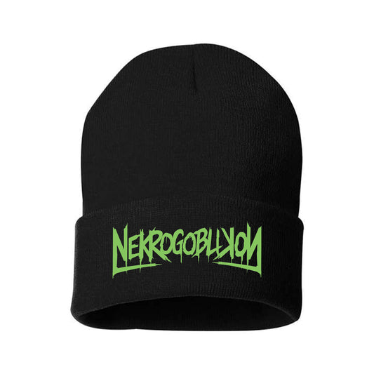 Black Logo Beanie