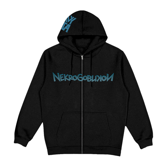 Black Hole Zip Up Hoodie