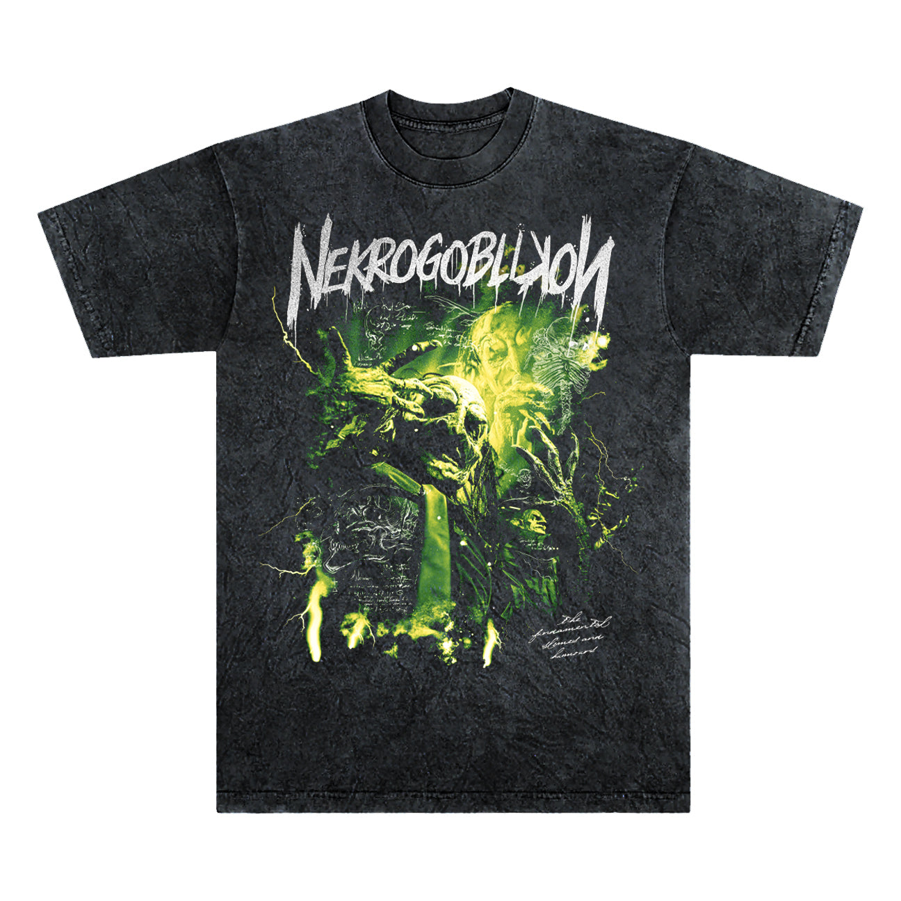 Lightning Mineral Wash Short Sleeve Tee