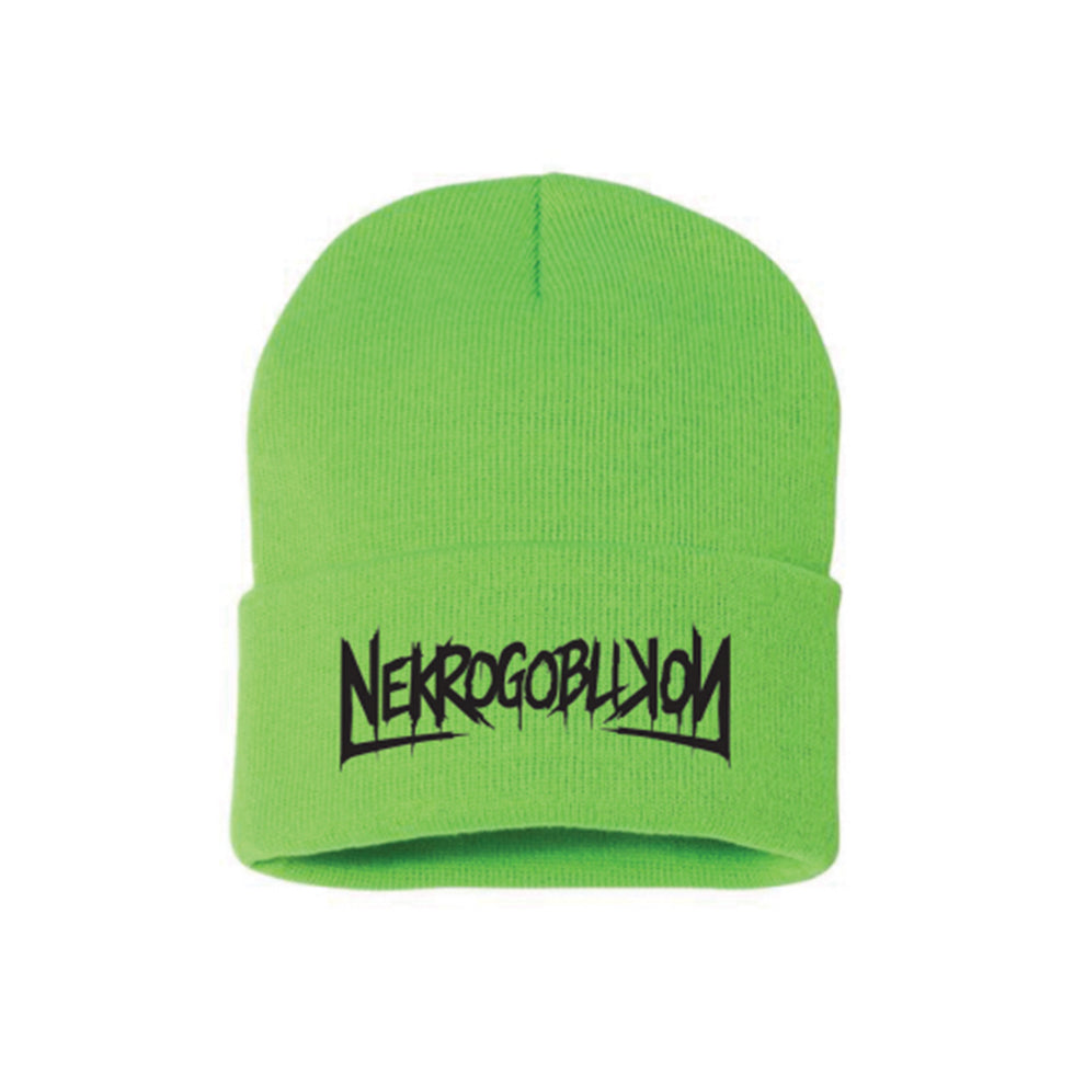 Green Logo Beanie