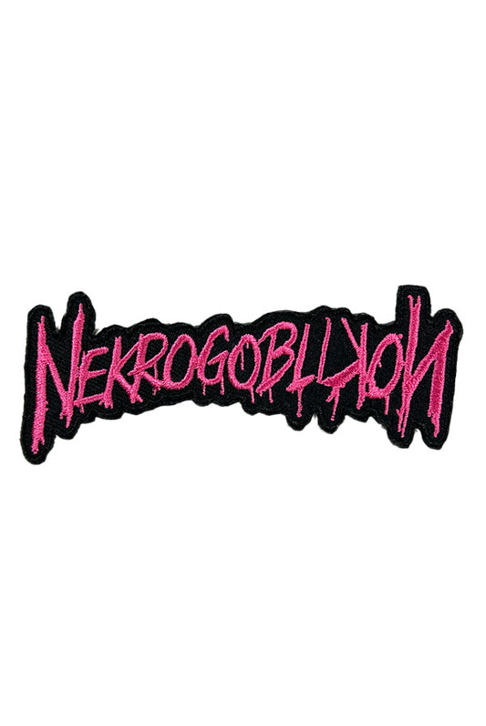 Nekrogoblikon Wicked Pink Embroidered Patch
