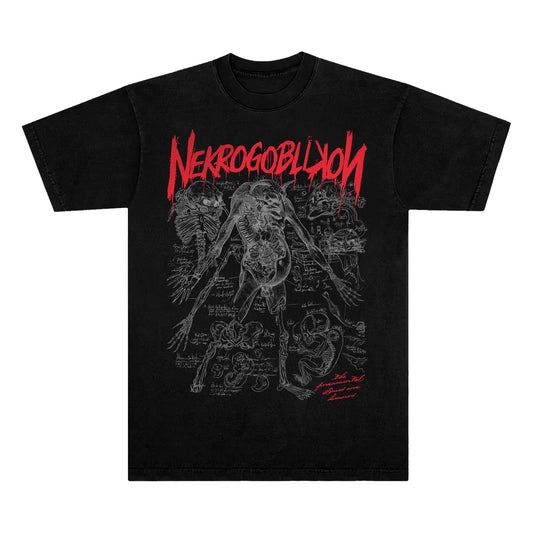 The Fundamental Slimes and Humours TOUR Tee 2022 (Black)